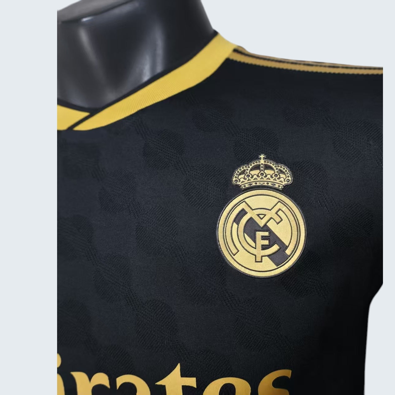 Maillot Real Madrid concept Or Noir