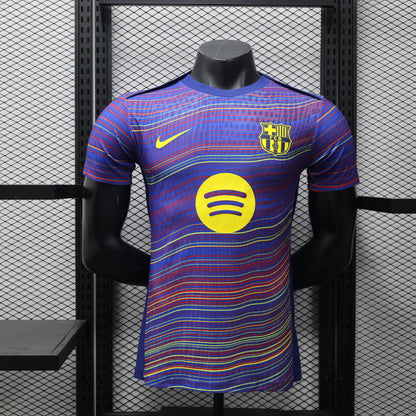 Maillot FC Barcelone échauffement 25/26