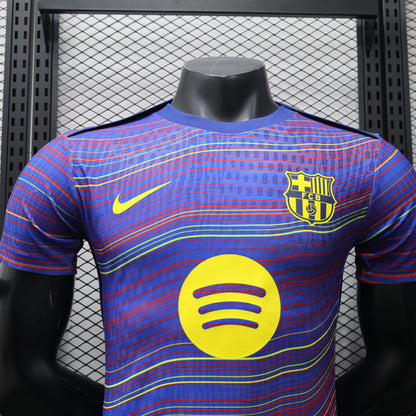 Maillot FC Barcelone échauffement 25/26