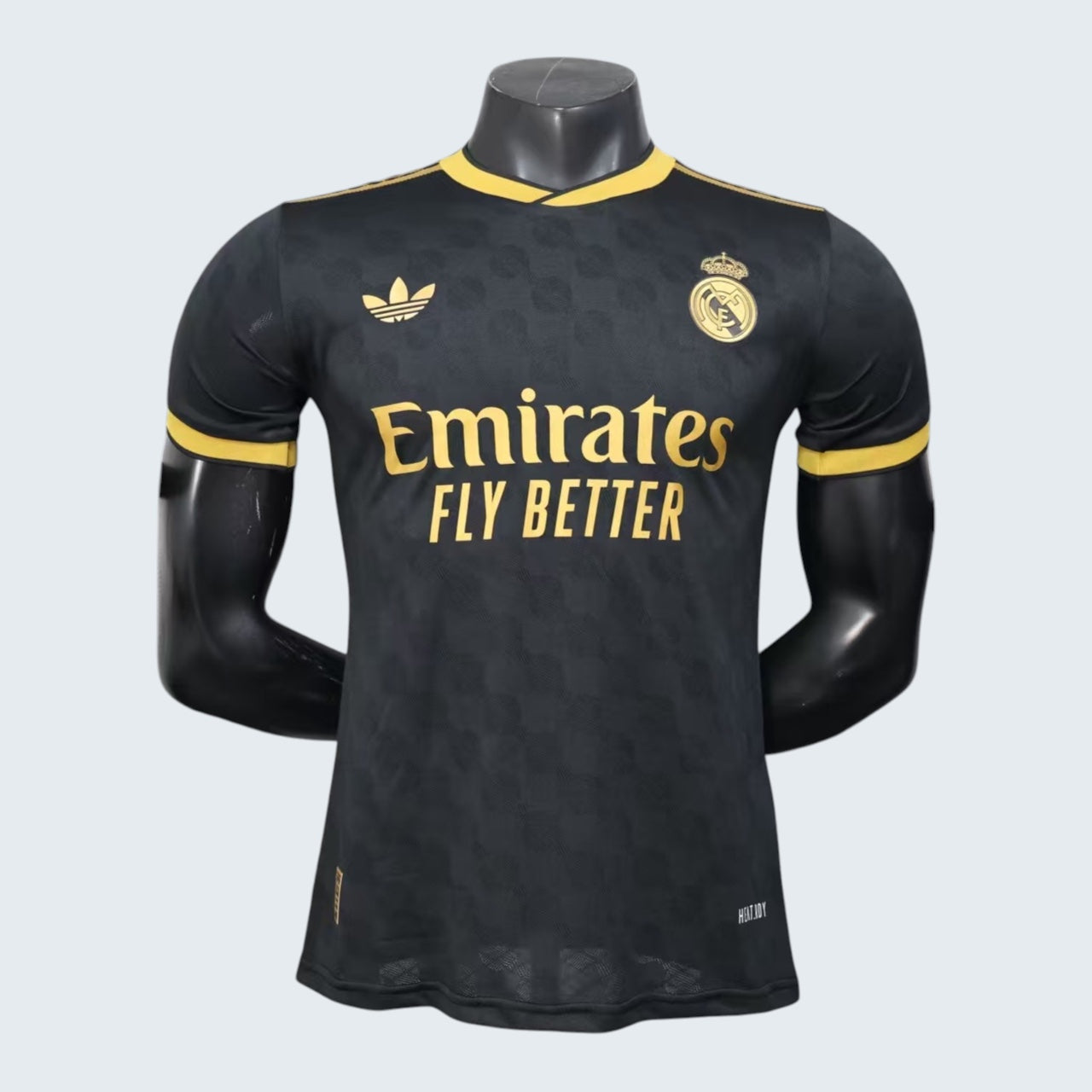 Maillot Real Madrid concept Or Noir