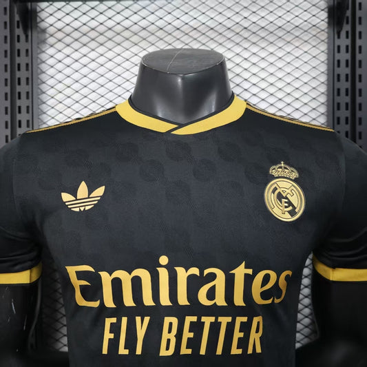 Maillot Real Madrid concept Or/noir