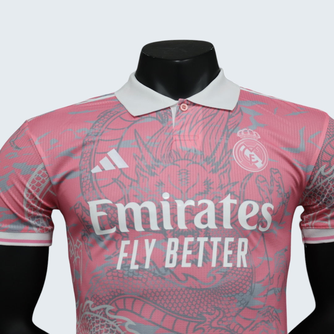 Maillot Real Madrid concept Rose Dragon